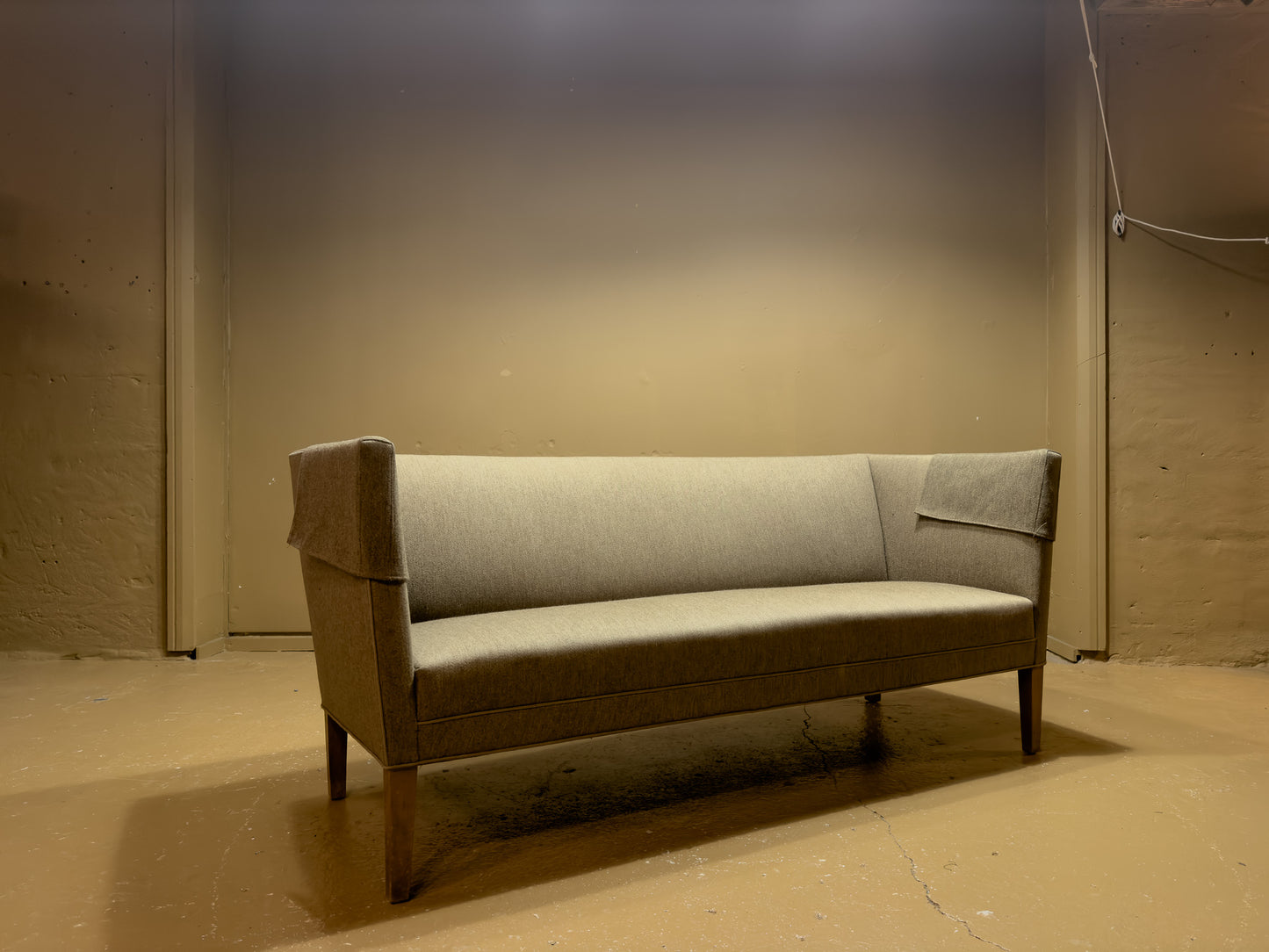 Grete Jalk Brown Sofa