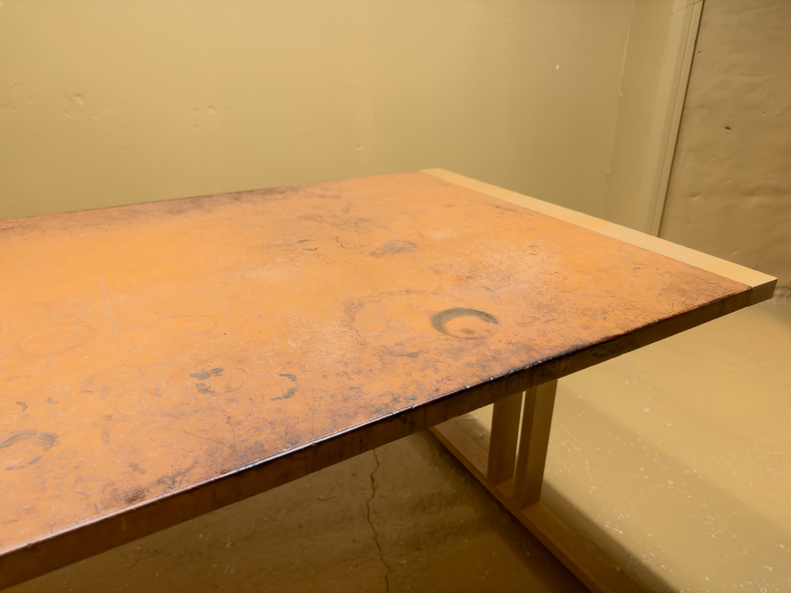 Leather Worktable