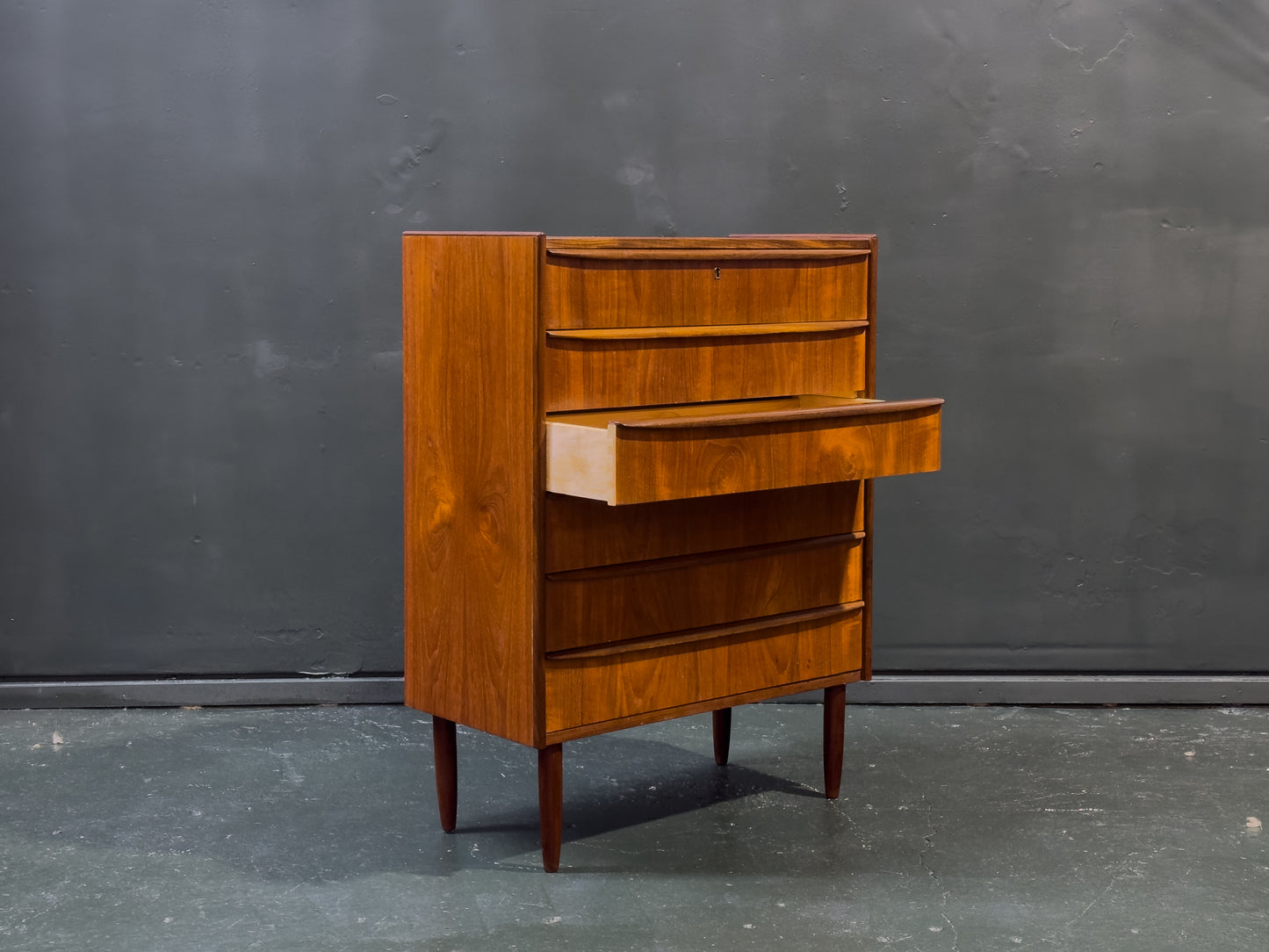 Teak Chest of Drawers