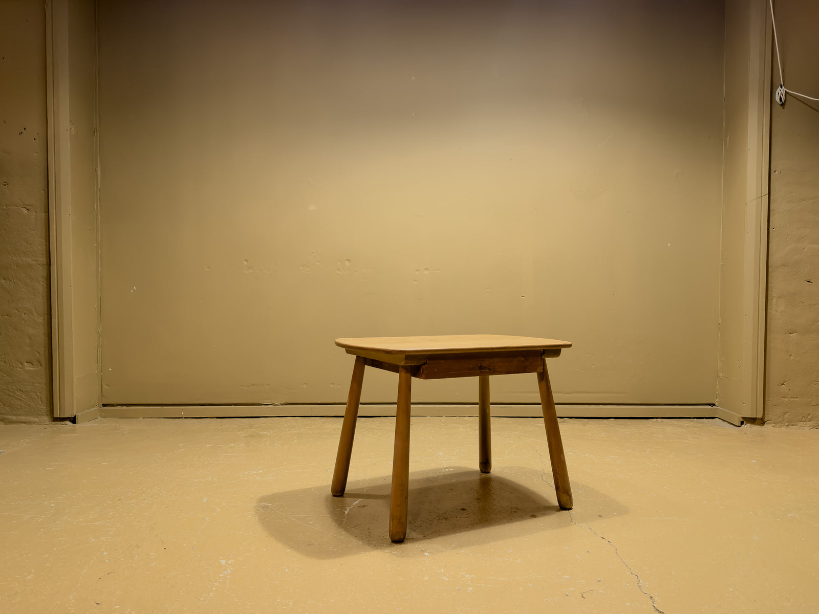 Oak Table with Drawer