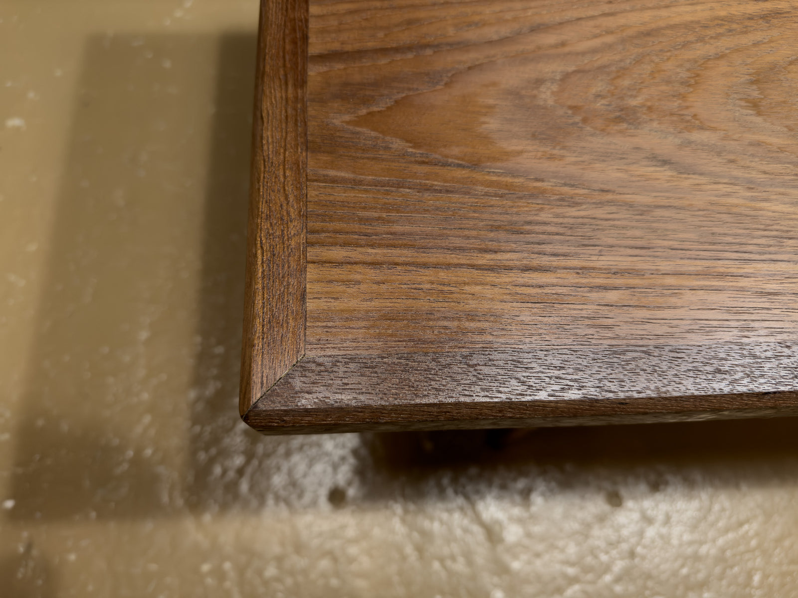 Table with White Metal Legs