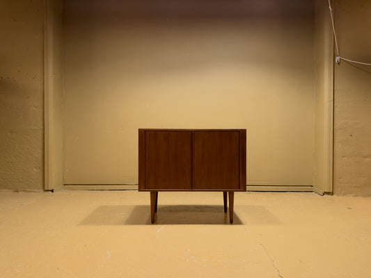 Teak Tambour Cabinet