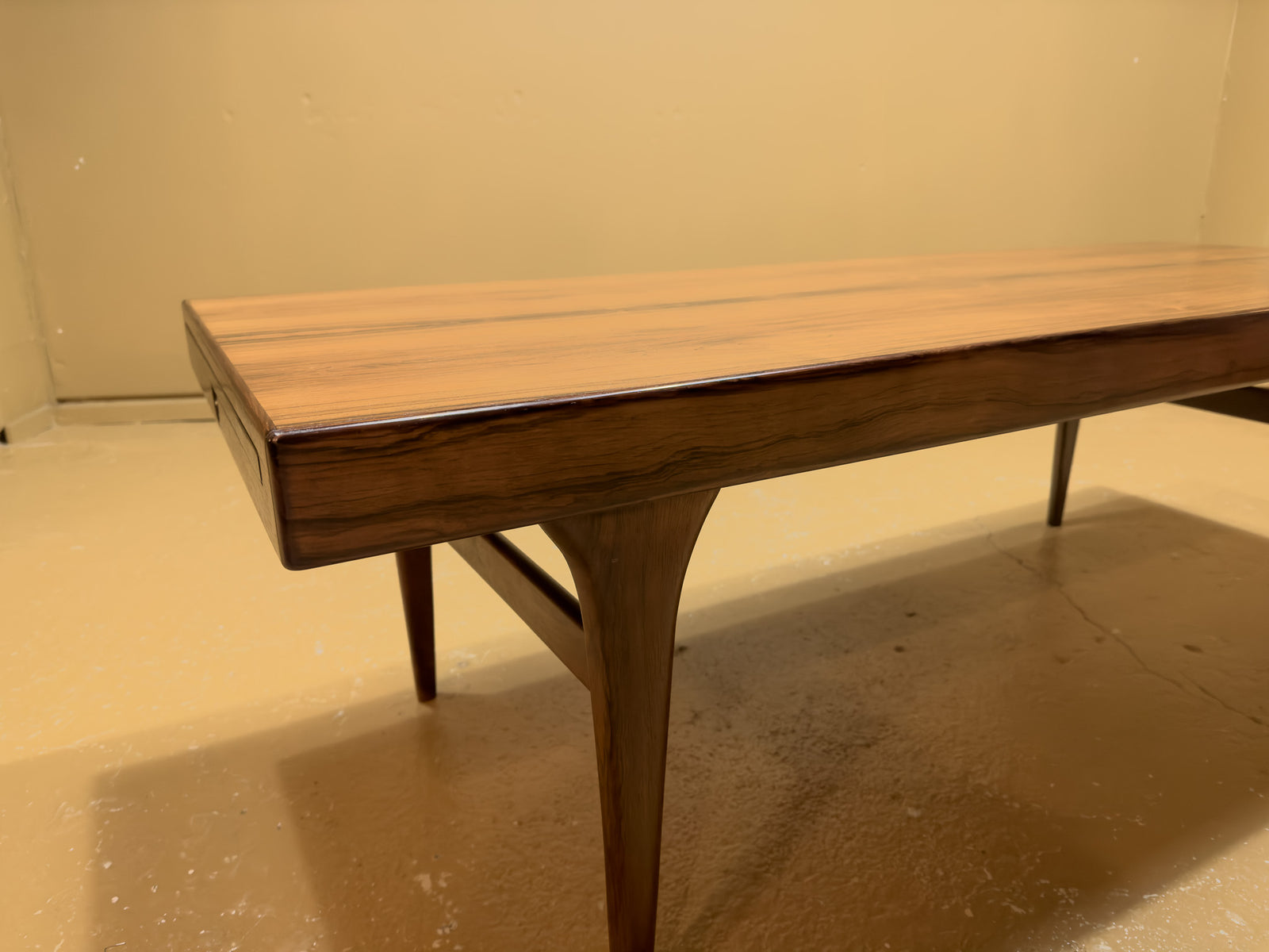 Johannes Andersen Extendable Rosewood Coffee Table