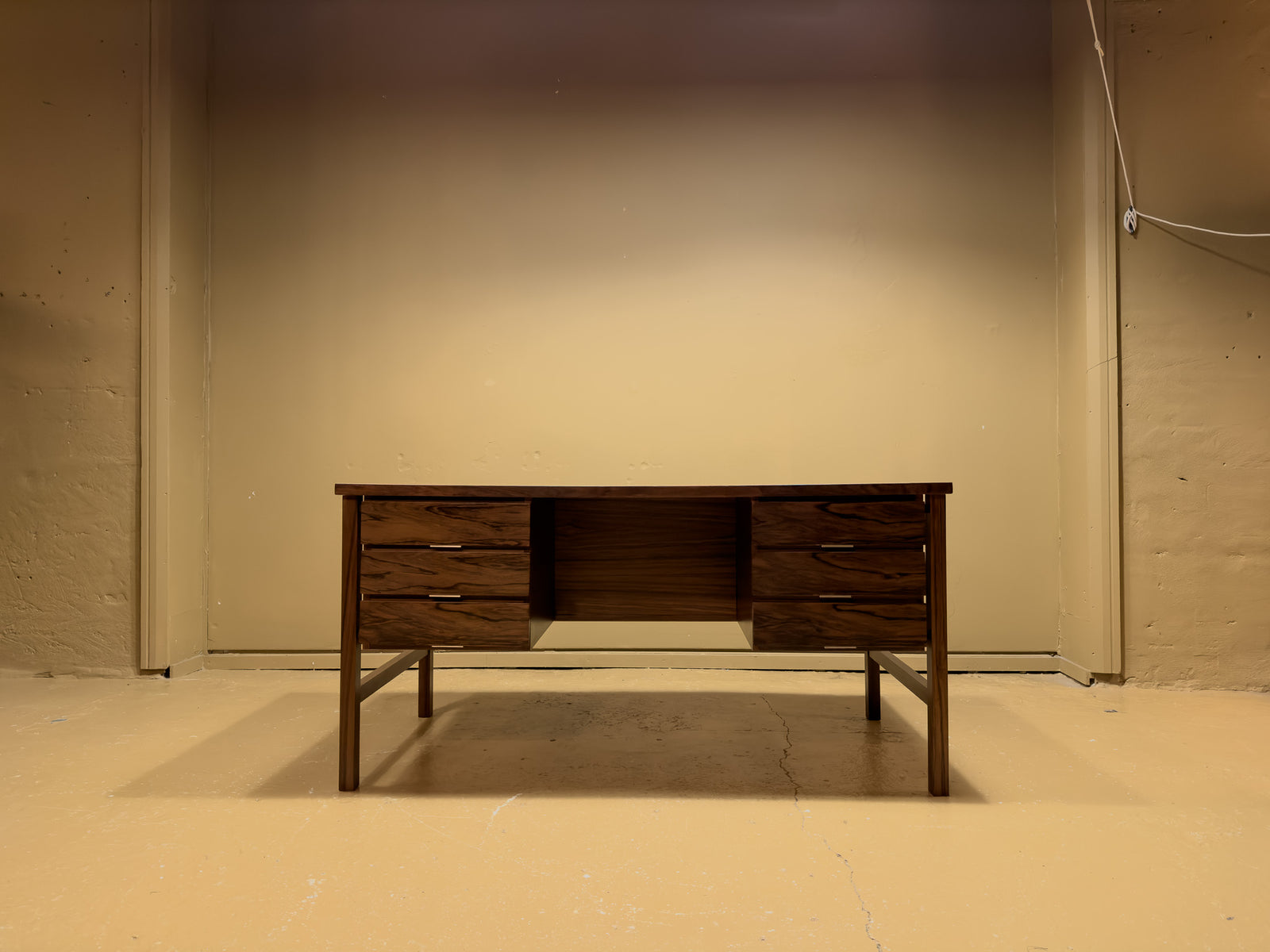 Lacquered Rosewood Desk