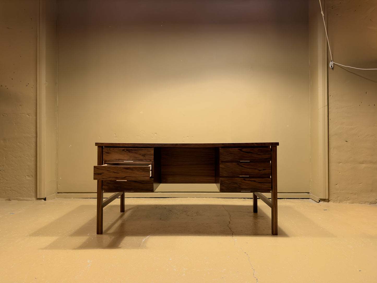 Lacquered Rosewood Desk