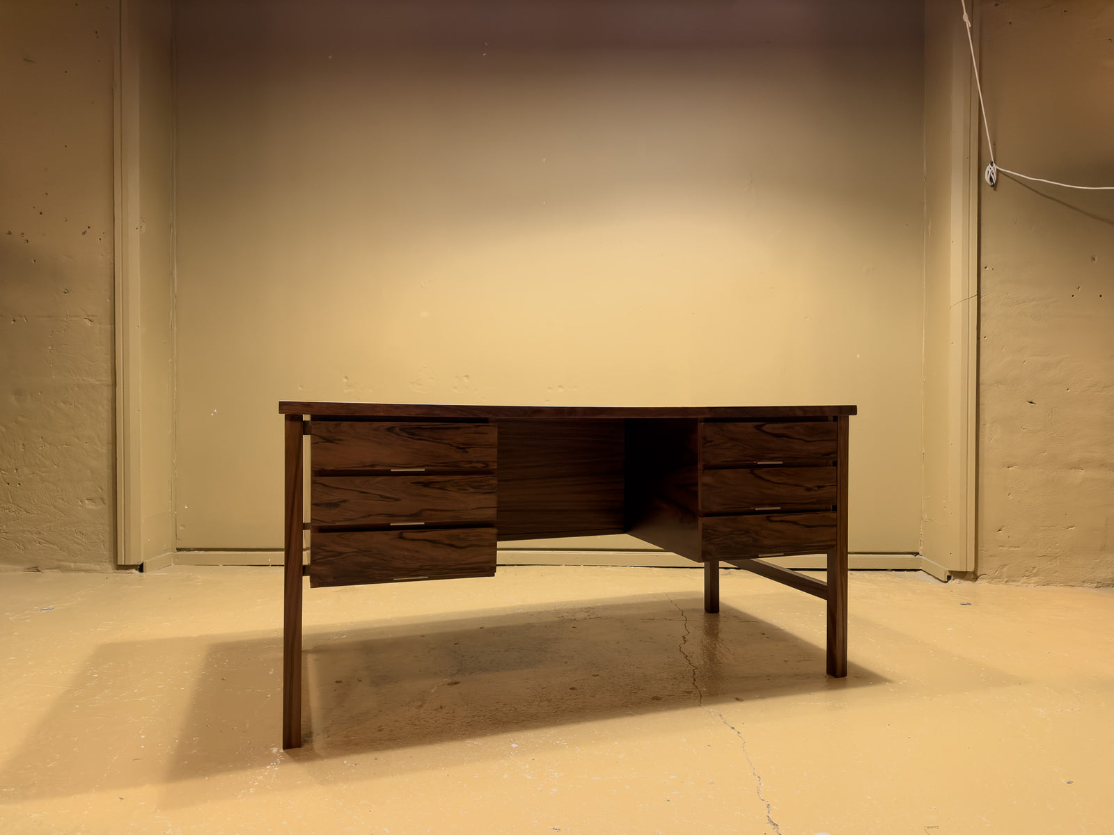 Lacquered Rosewood Desk