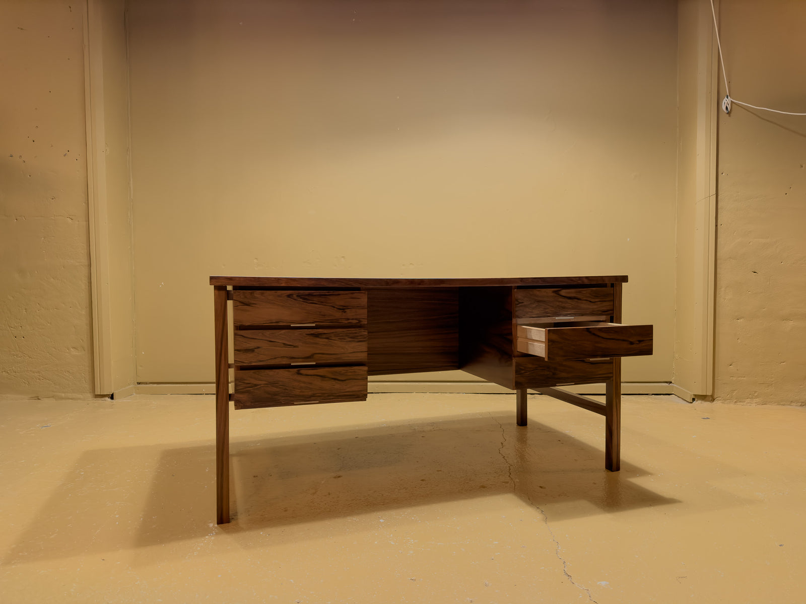 Lacquered Rosewood Desk