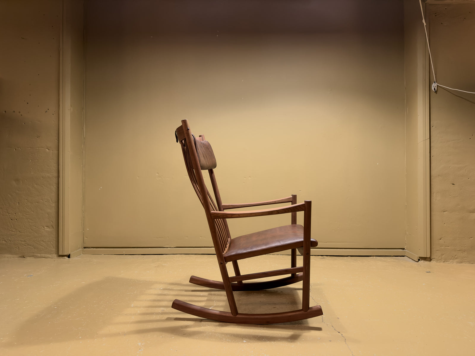 Hans Wegner Teak Rocking Chair