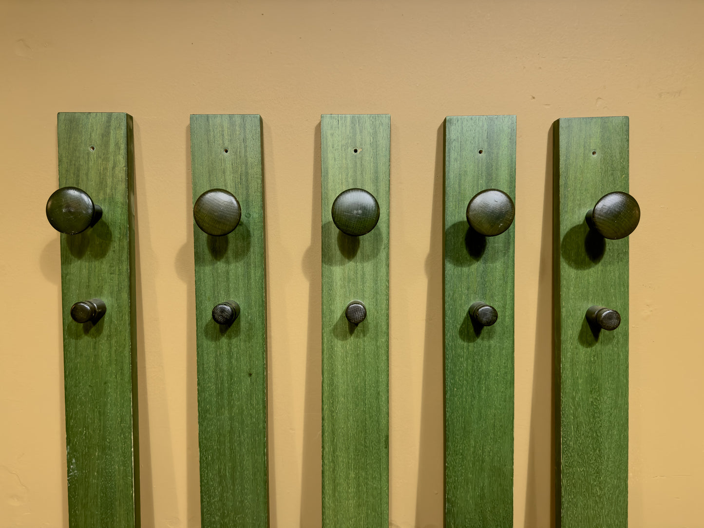 Green Pine Coat Stands