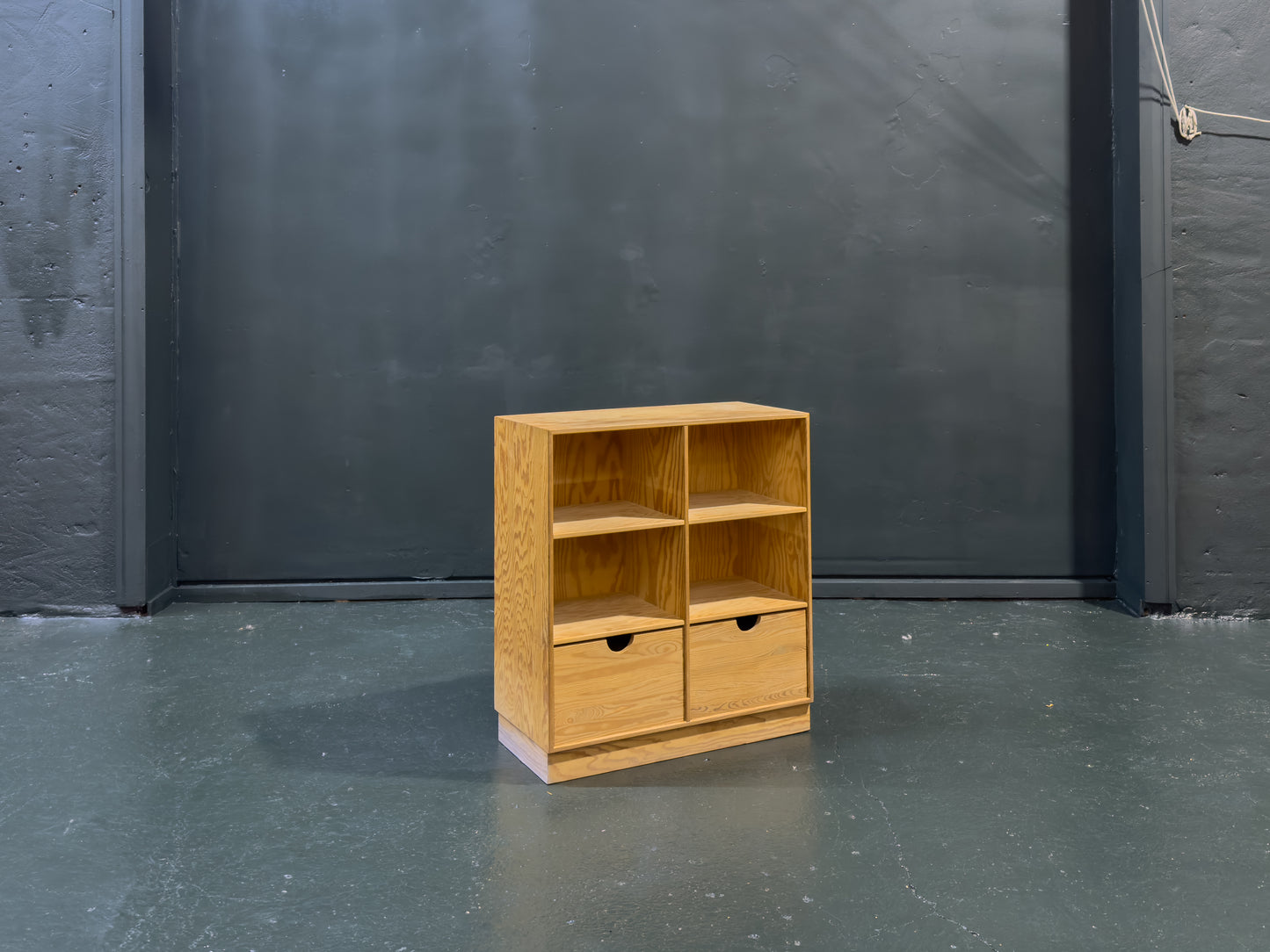 Pine Storage Unit with Drawers