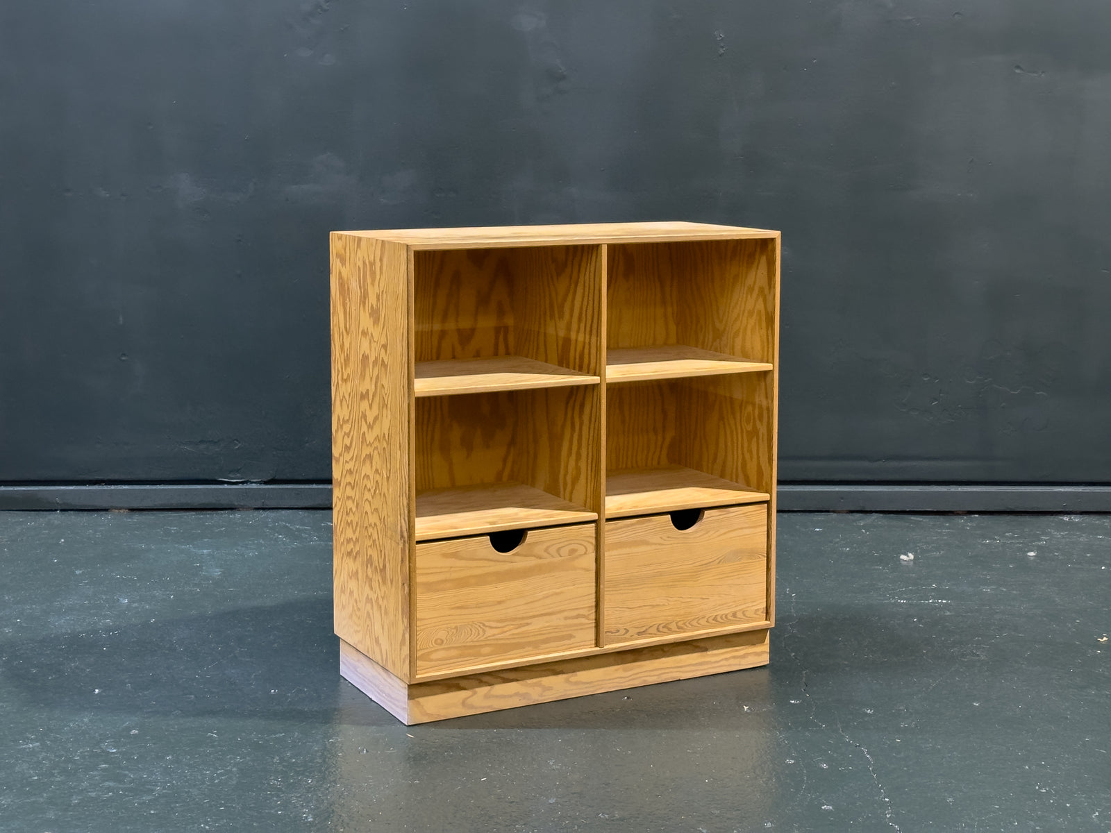 Pine Storage Unit with Drawers