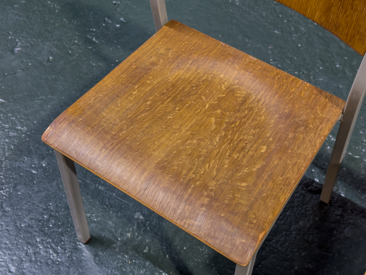 Metal and Birch Child’s Chairs