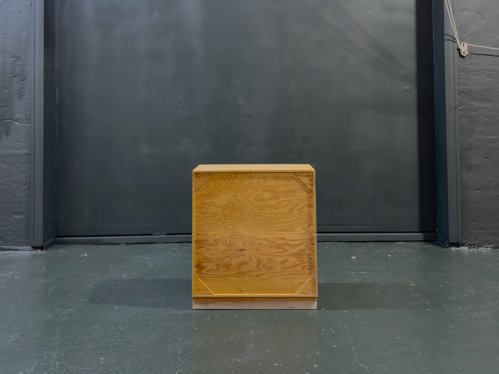 Pine Storage Unit on Plinth