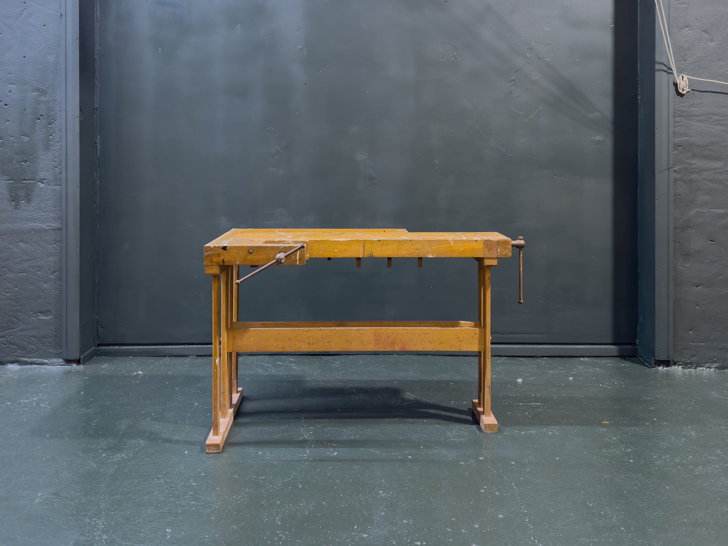 Small Oak Work Bench