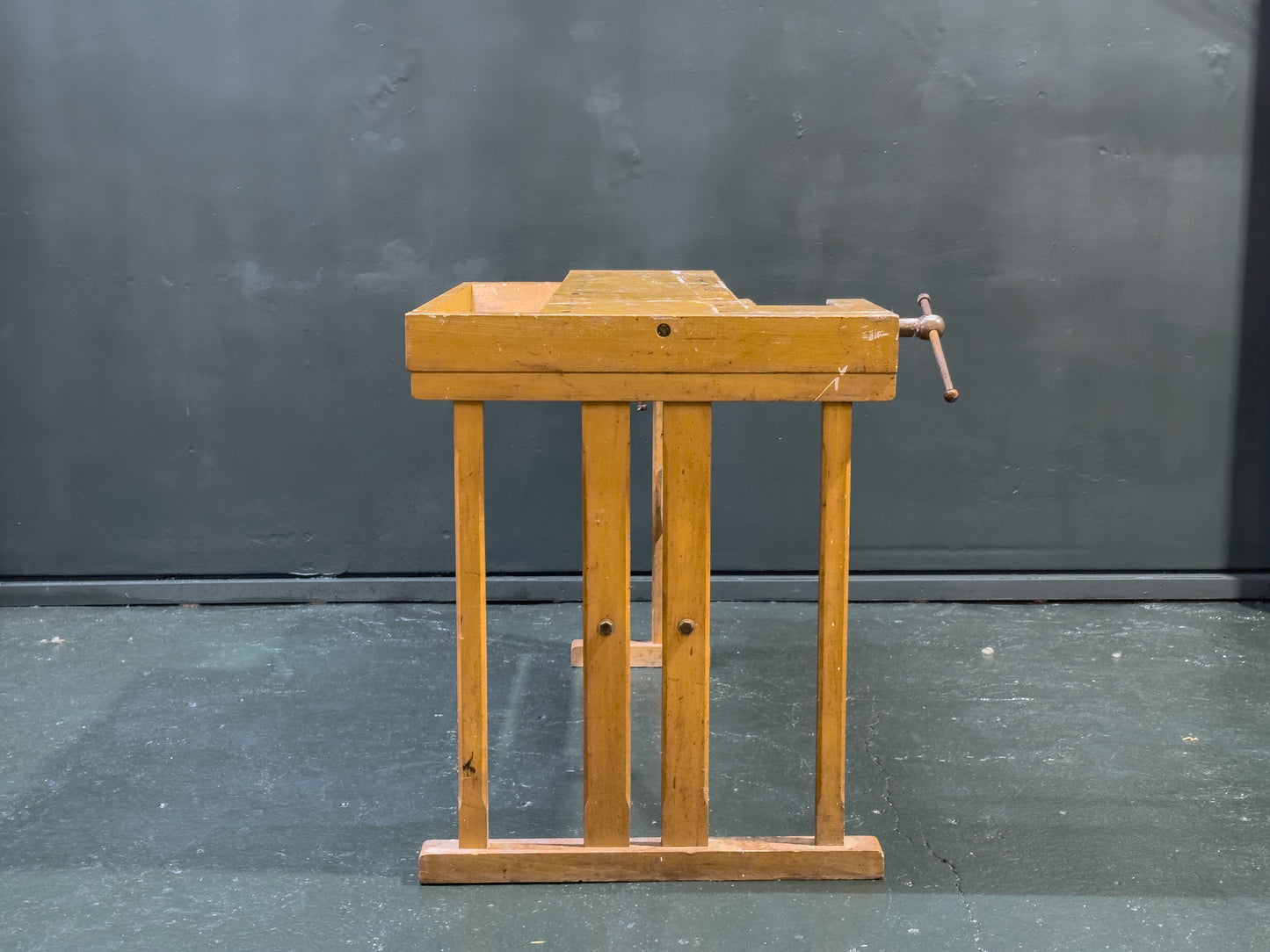 Small Oak Work Bench