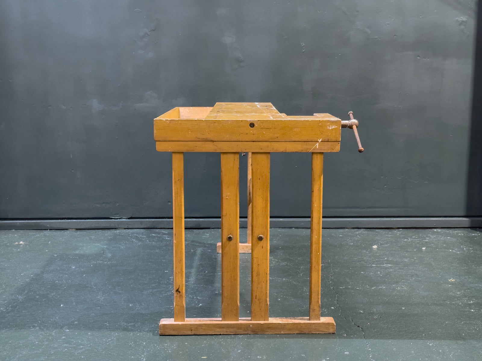 Small Oak Work Bench