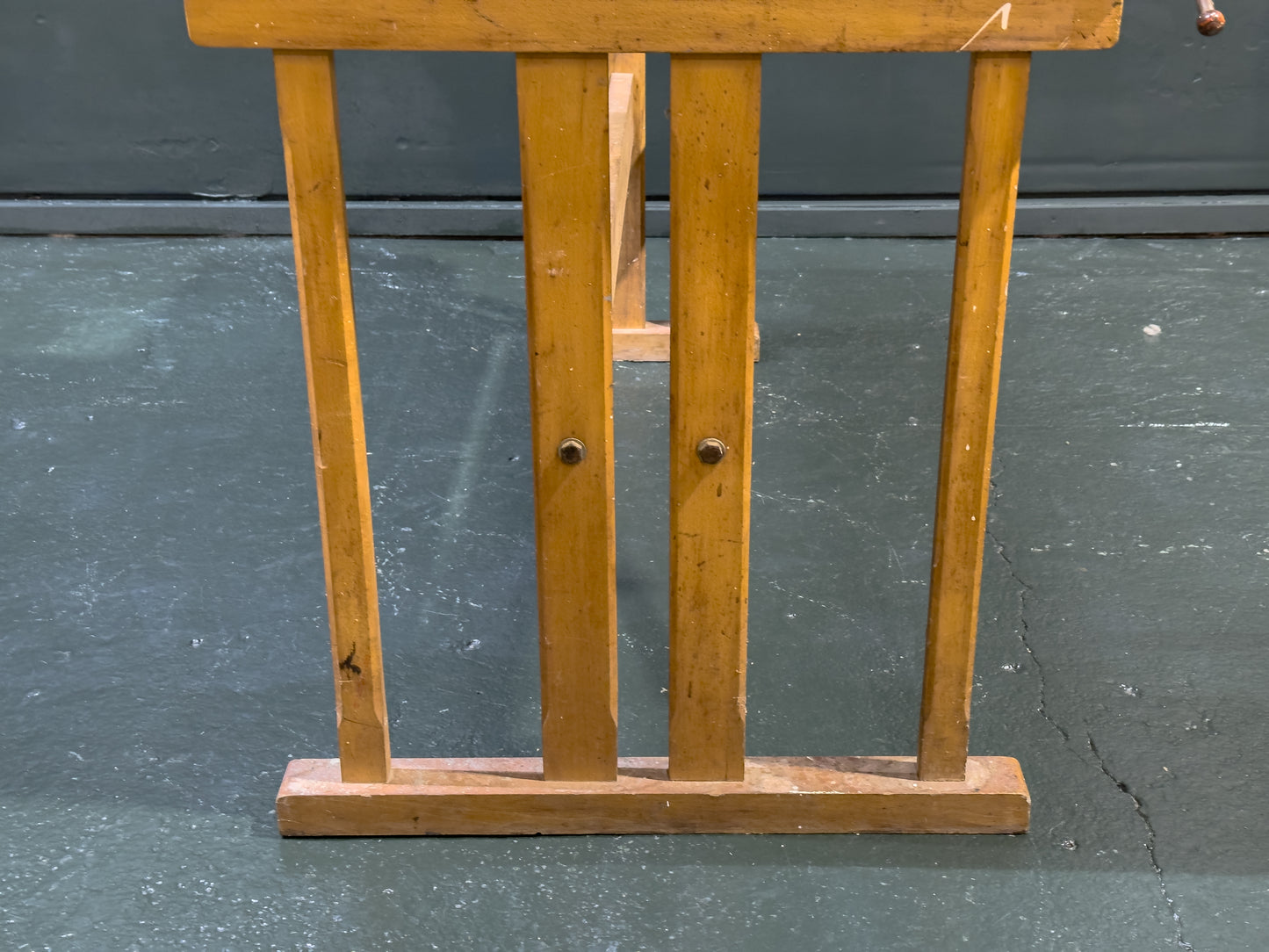 Small Oak Work Bench