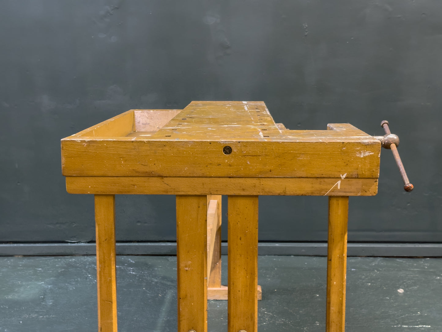 Small Oak Work Bench