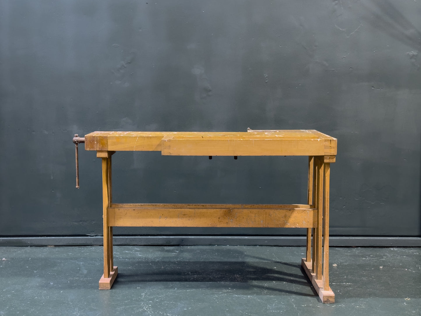 Small Oak Work Bench