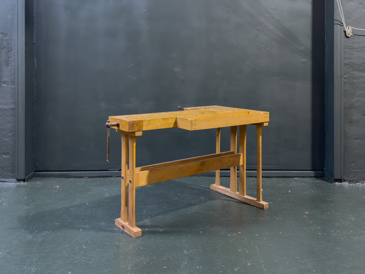 Small Oak Work Bench