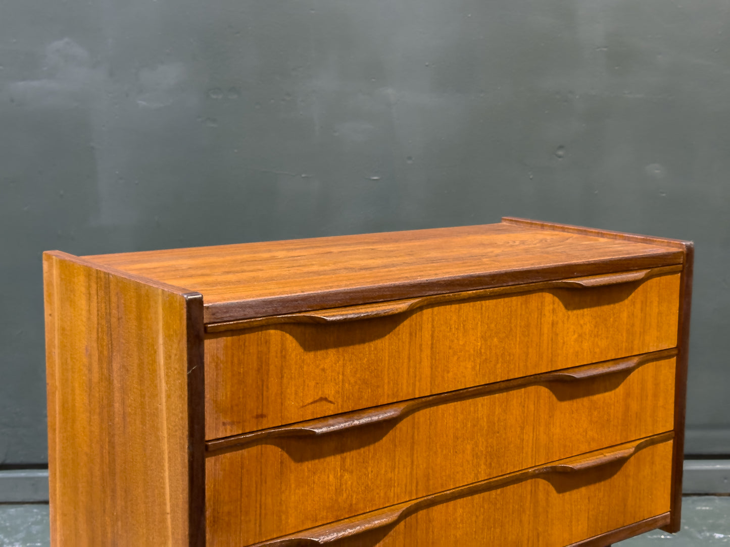 Small Teak Chest of Drawers