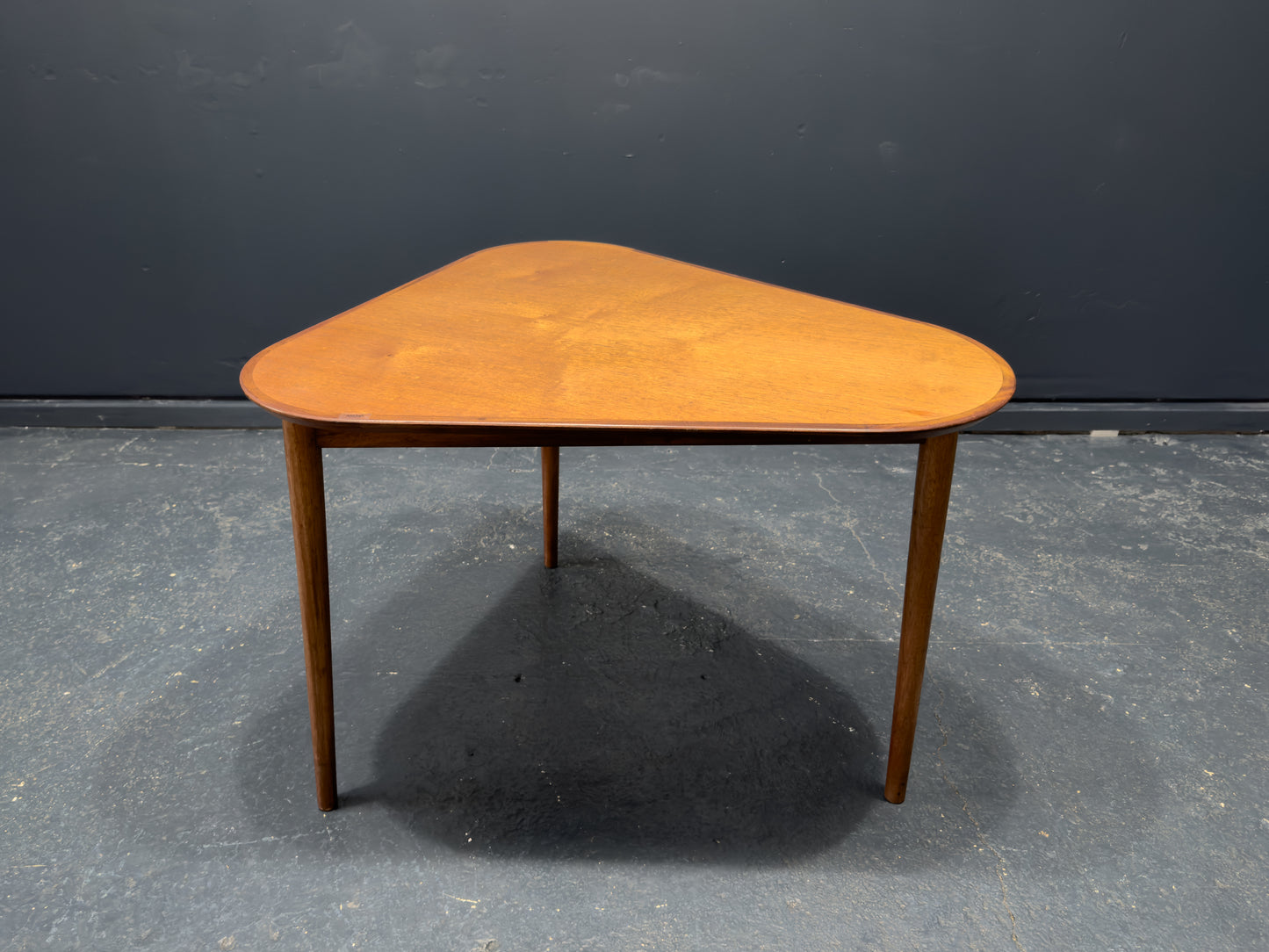 Triangle Teak Table