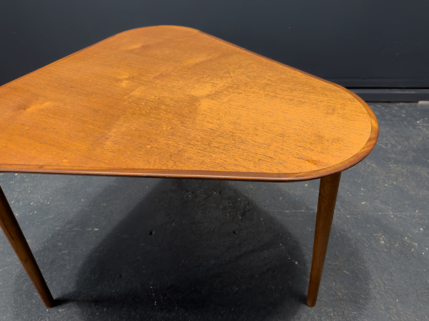 Triangle Teak Table