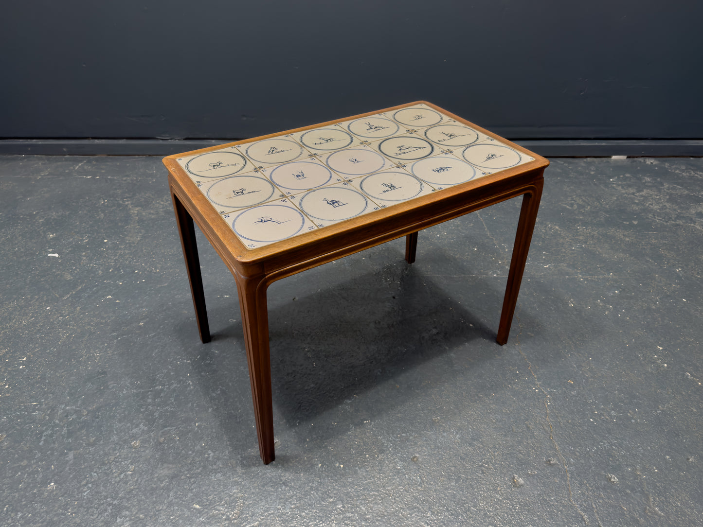 Frits Henningsen Tile Side Table