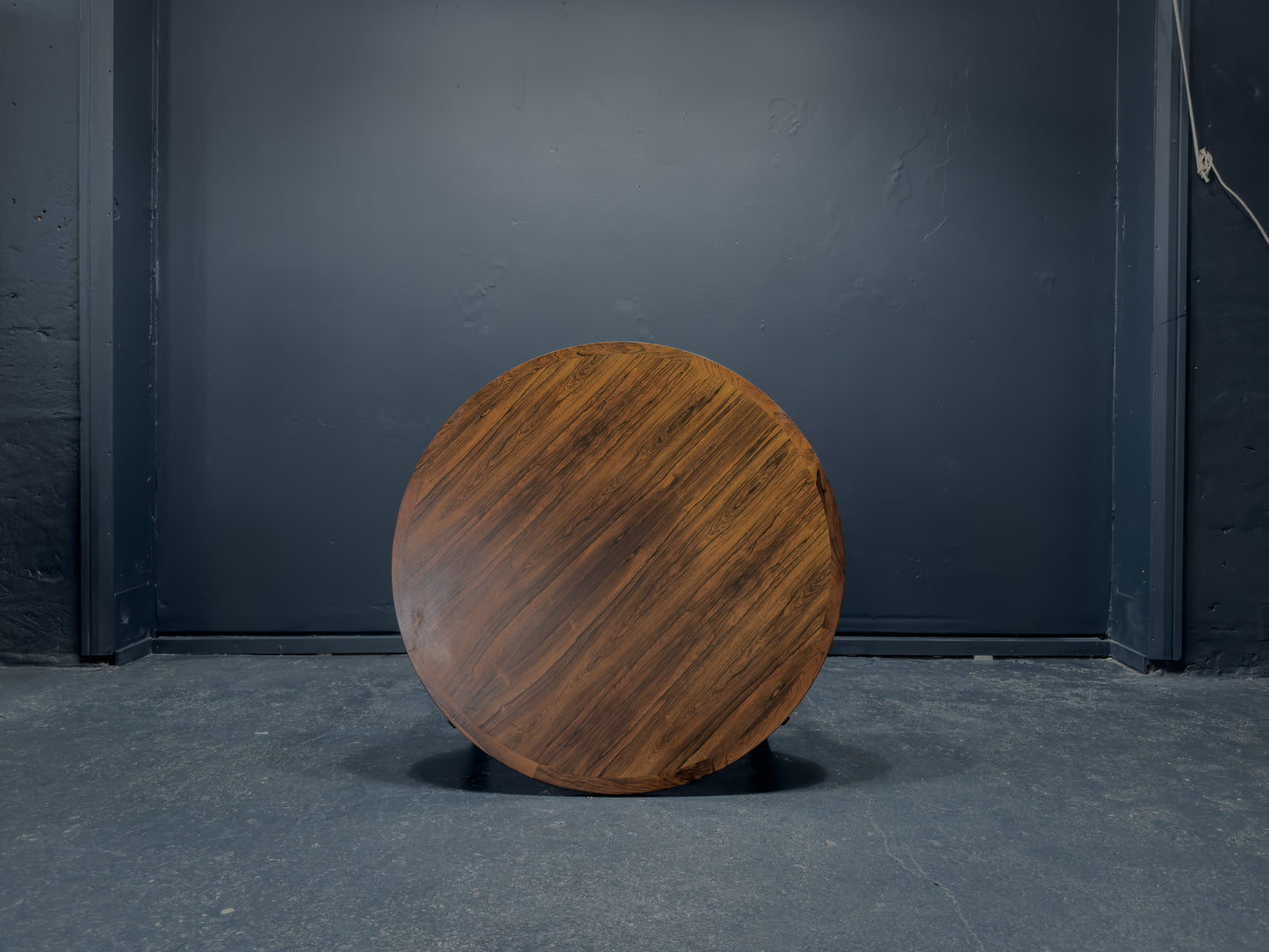 Round Rosewood Coffee Table