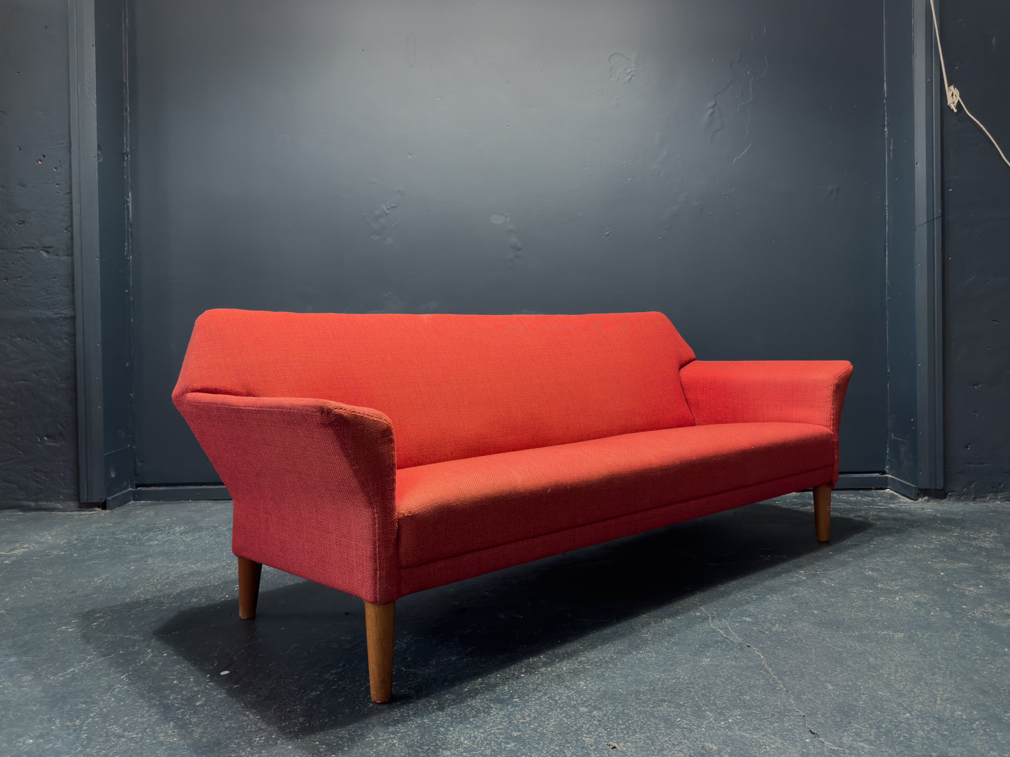 Ejnar Larsen & Aksel Bender Madsen Red Sofa