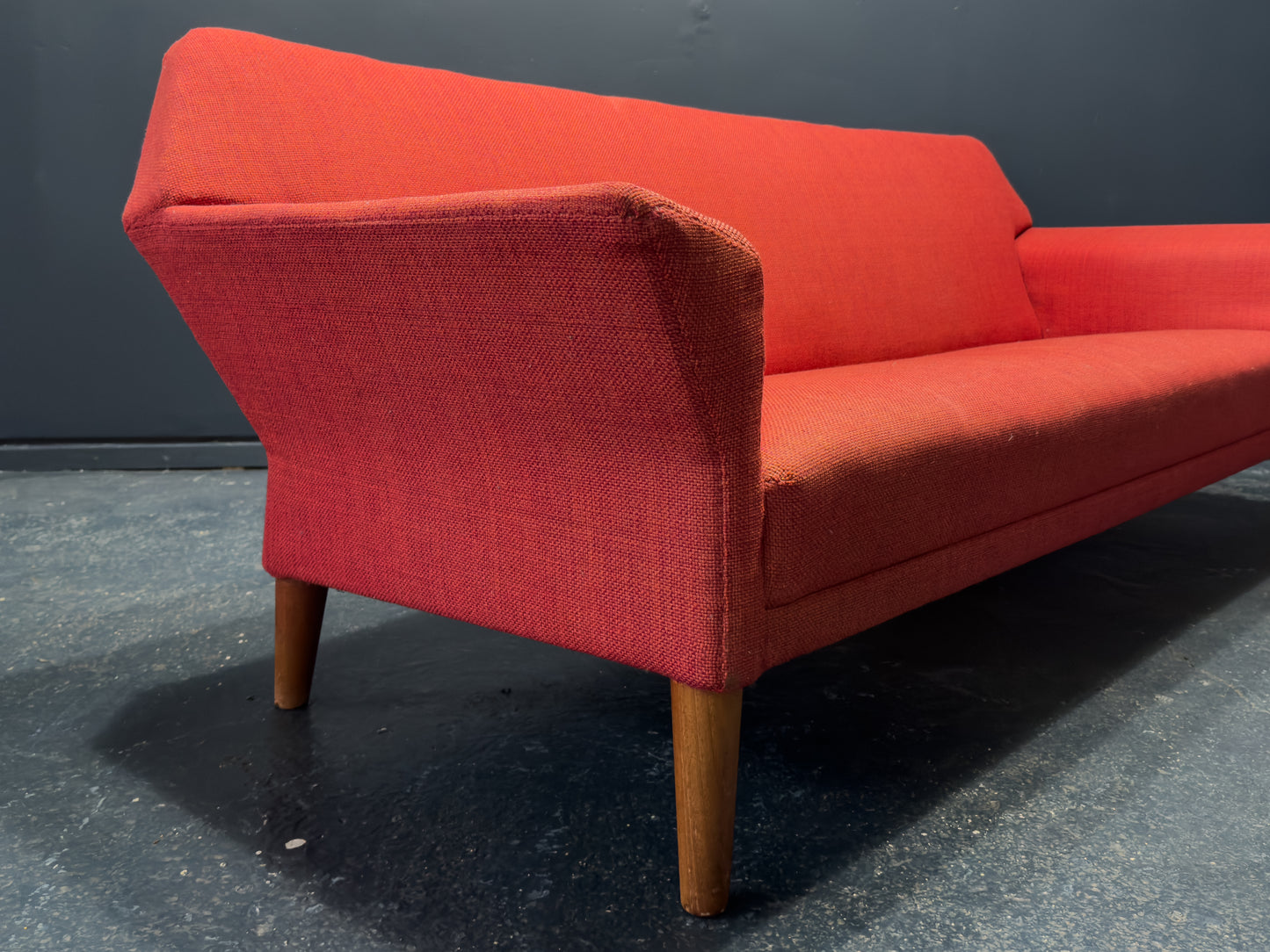 Ejnar Larsen & Aksel Bender Madsen Red Sofa