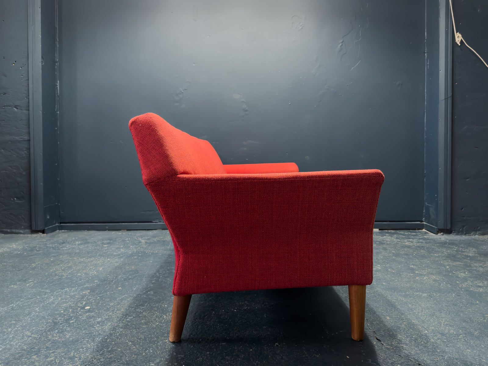 Ejnar Larsen & Aksel Bender Madsen Red Sofa