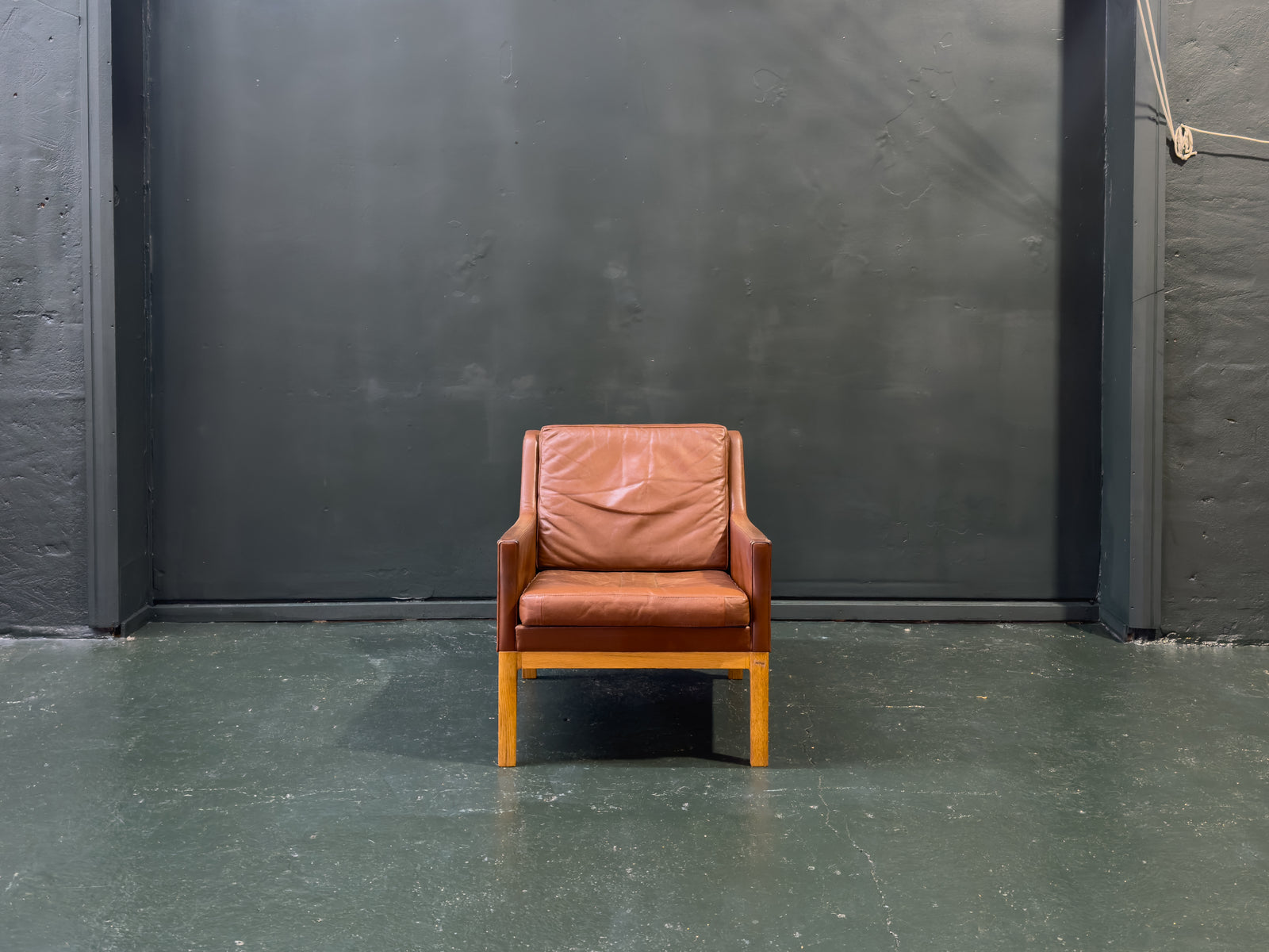 Easy Chair Model 39 and Stool by Kai Lyngfeldt Larsen & Soren Willadsen