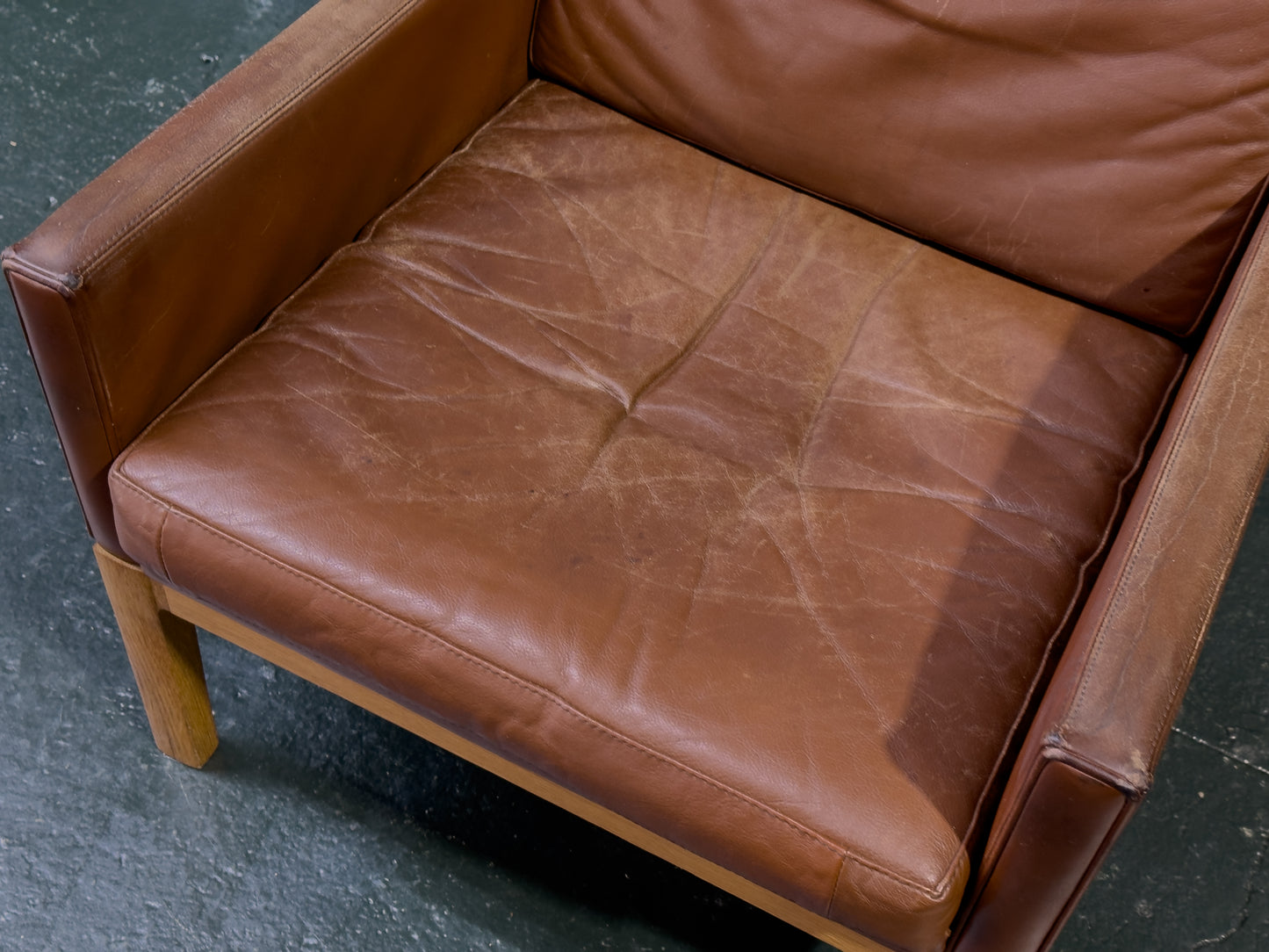 Easy Chair Model 39 and Stool by Kai Lyngfeldt Larsen & Soren Willadsen