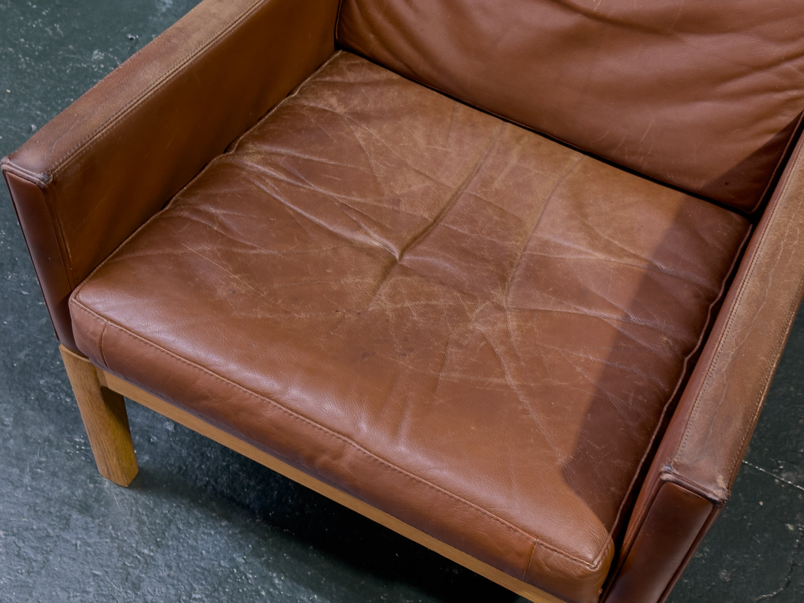 Easy Chair Model 39 and Stool by Kai Lyngfeldt Larsen & Soren Willadsen