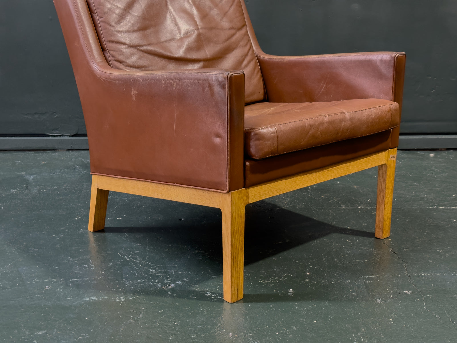 Easy Chair Model 39 and Stool by Kai Lyngfeldt Larsen & Soren Willadsen