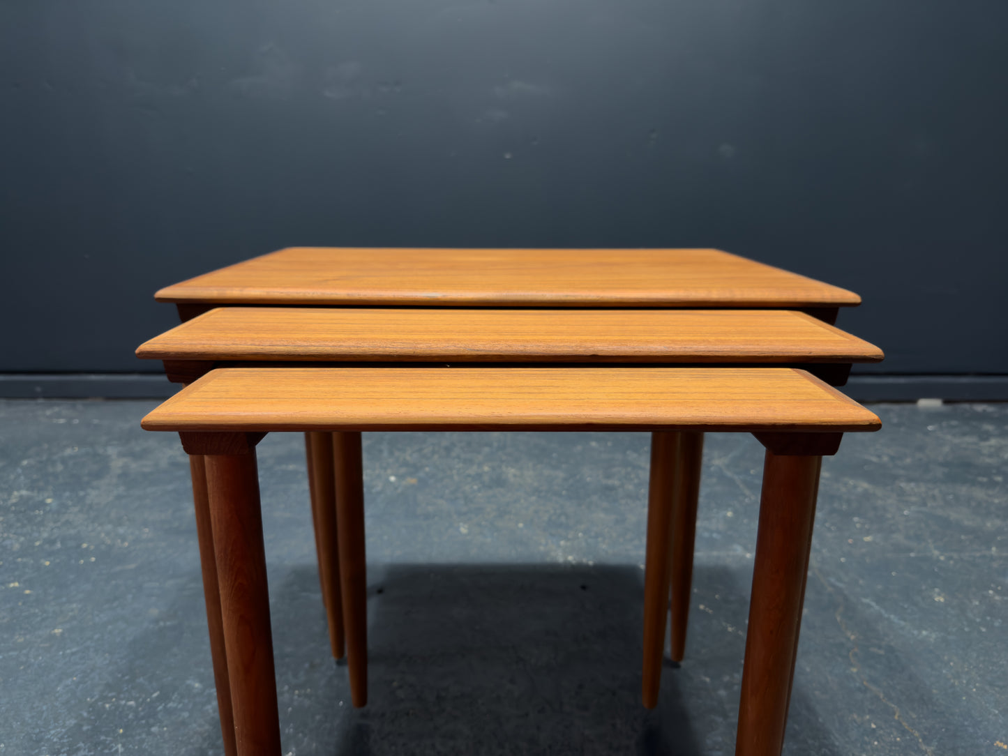 Teak Nesting Tables