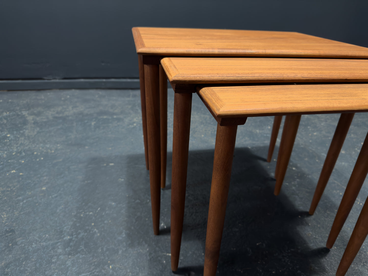 Teak Nesting Tables