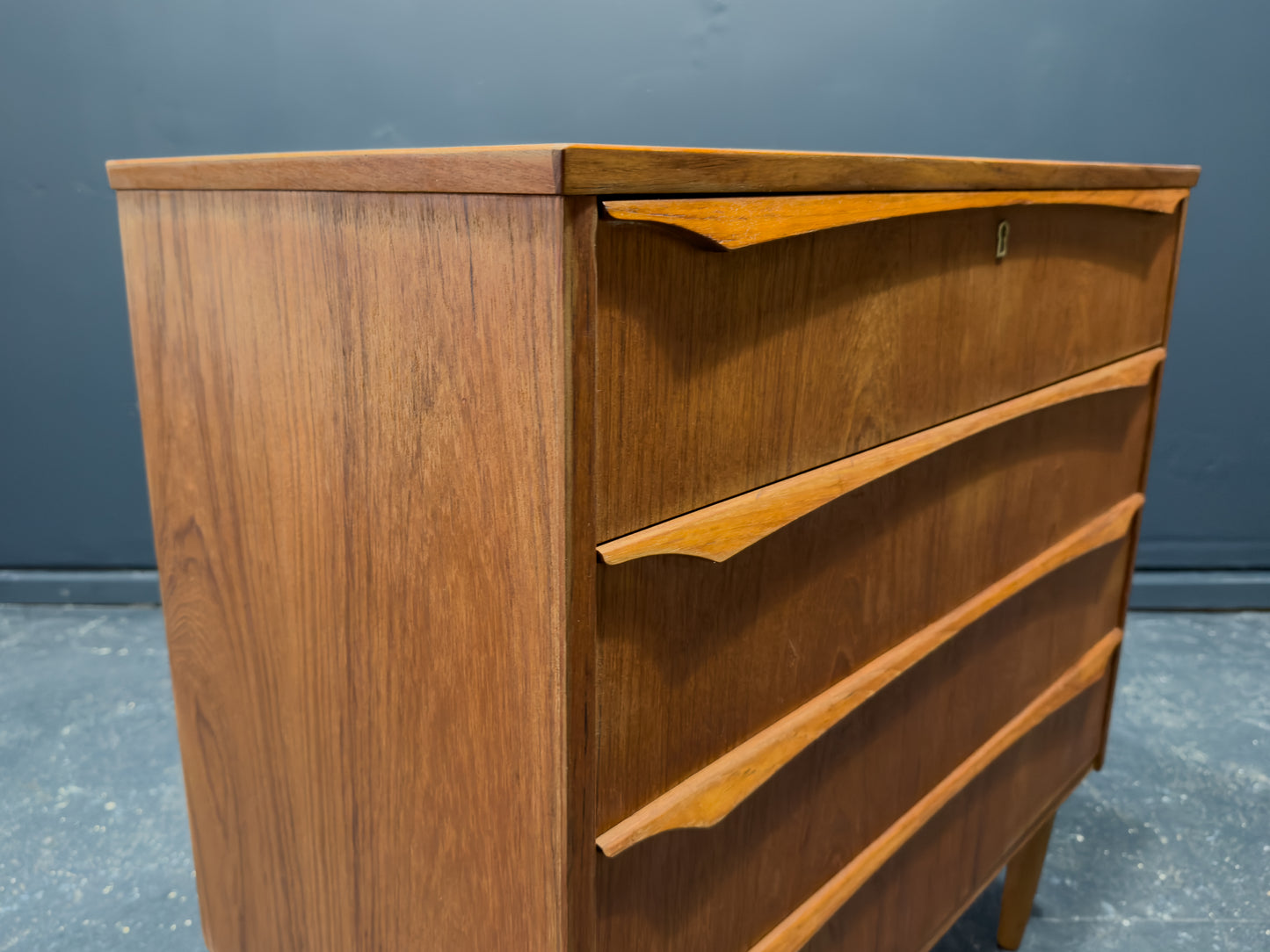 Teak Chest of Drawers