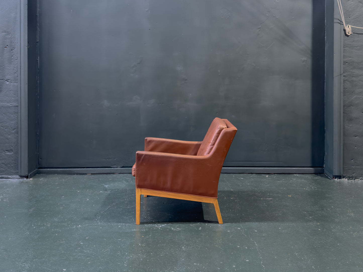 Easy Chair Model 39 and Stool by Kai Lyngfeldt Larsen & Soren Willadsen