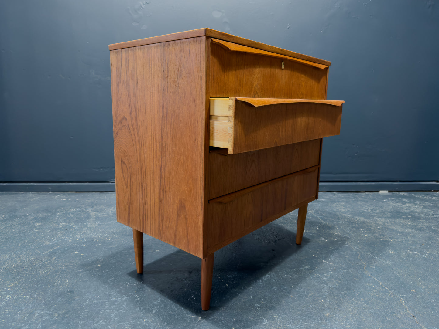 Teak Chest of Drawers