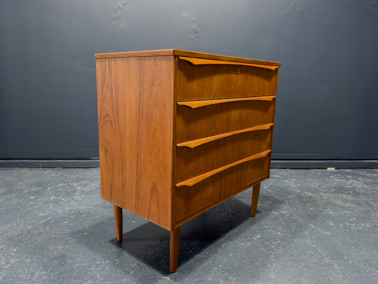 Teak Chest of Drawers