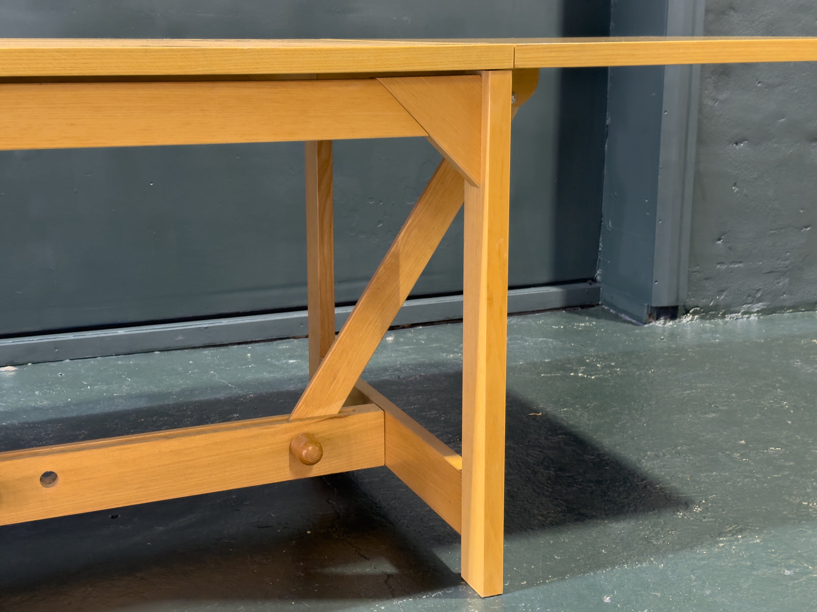 Beech Extending Dining Table