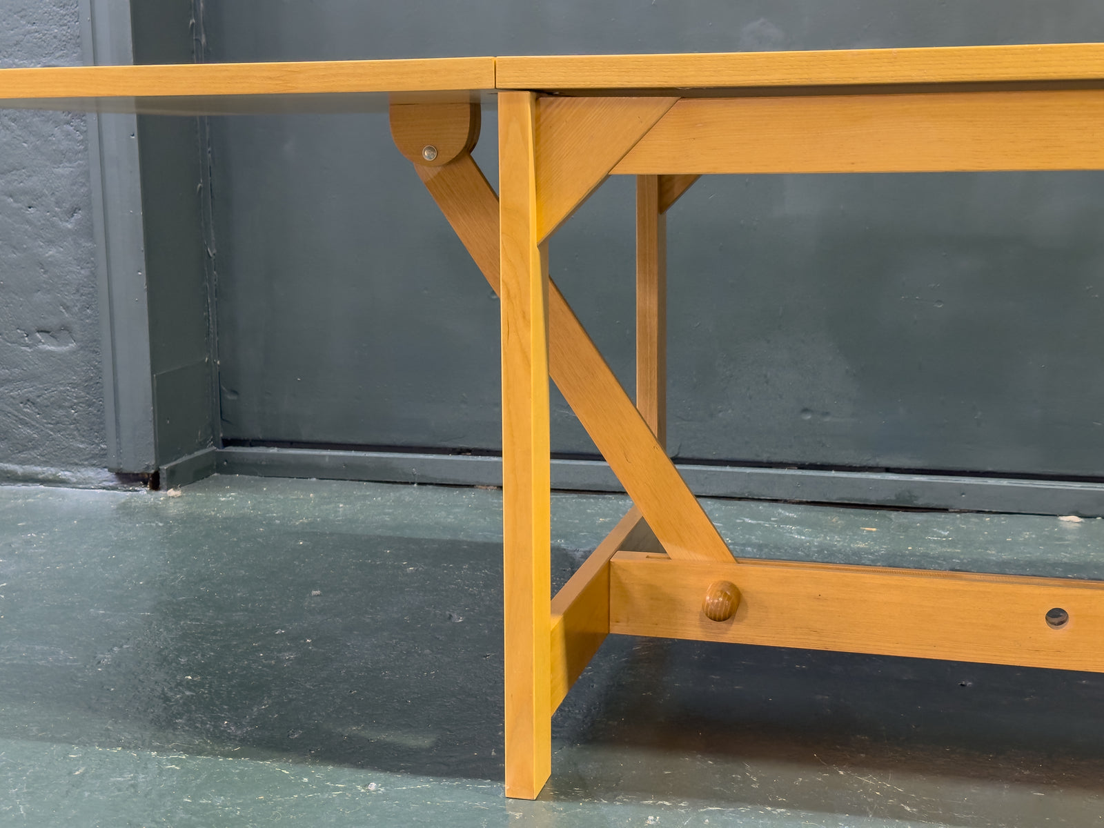 Beech Extending Dining Table