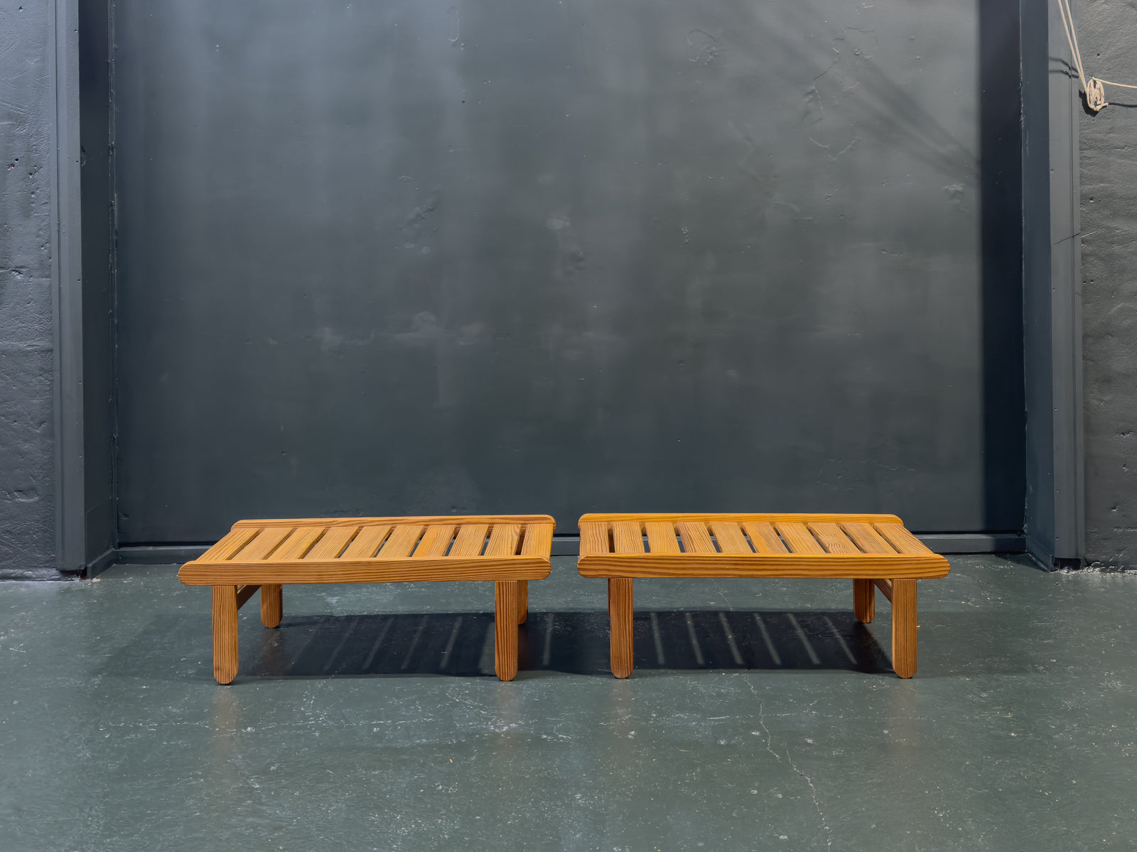 Pine Bench by Bernt Peterson