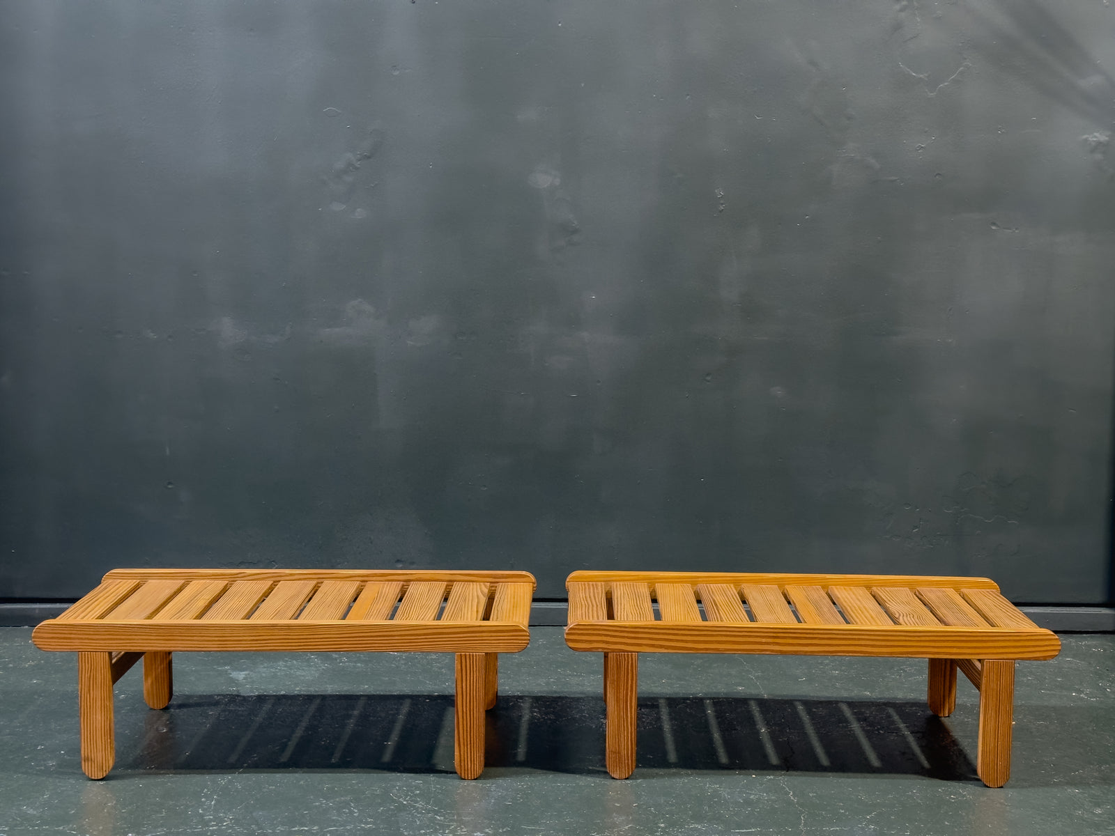 Pine Bench by Bernt Peterson