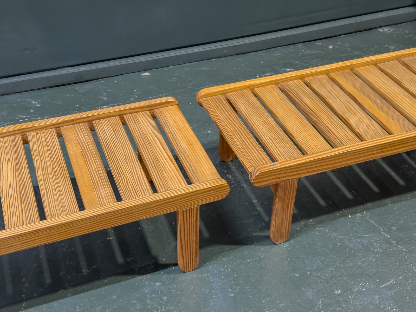 Pine Bench by Bernt Peterson