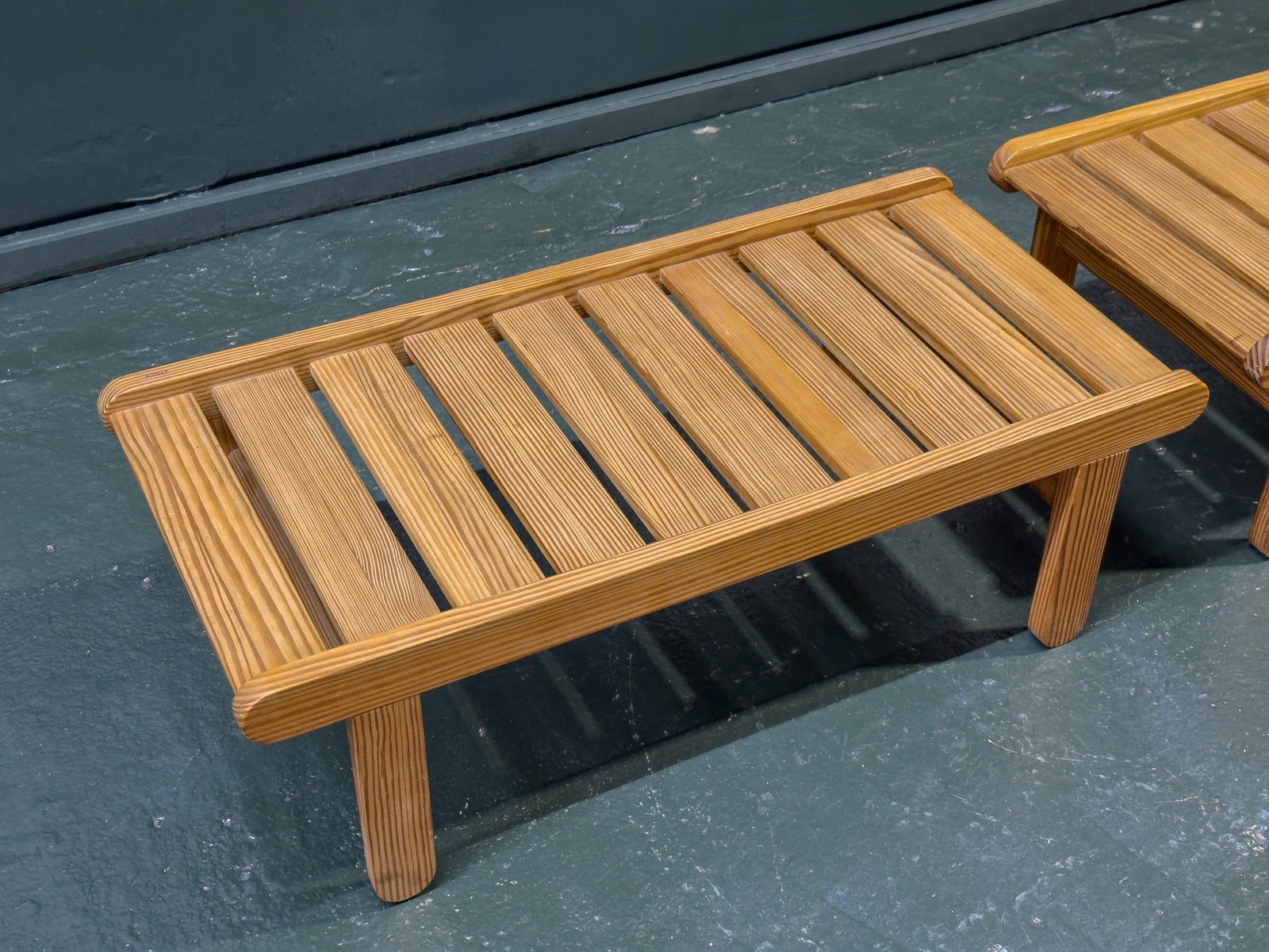 Pine Bench by Bernt Peterson