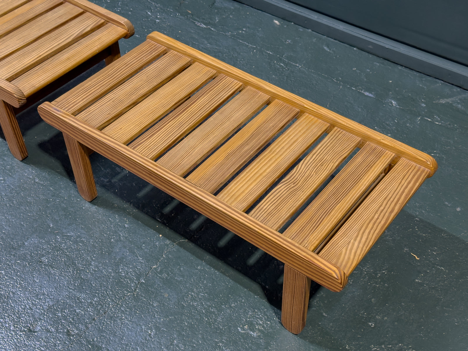 Pine Bench by Bernt Peterson