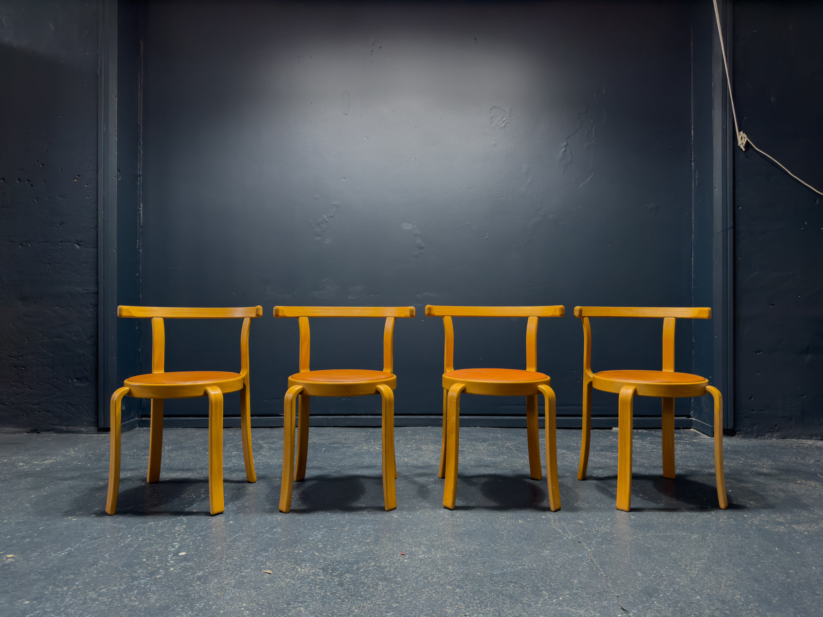 Rud Thygesen & Johnny Sorensen Set of Four Dining Chairs